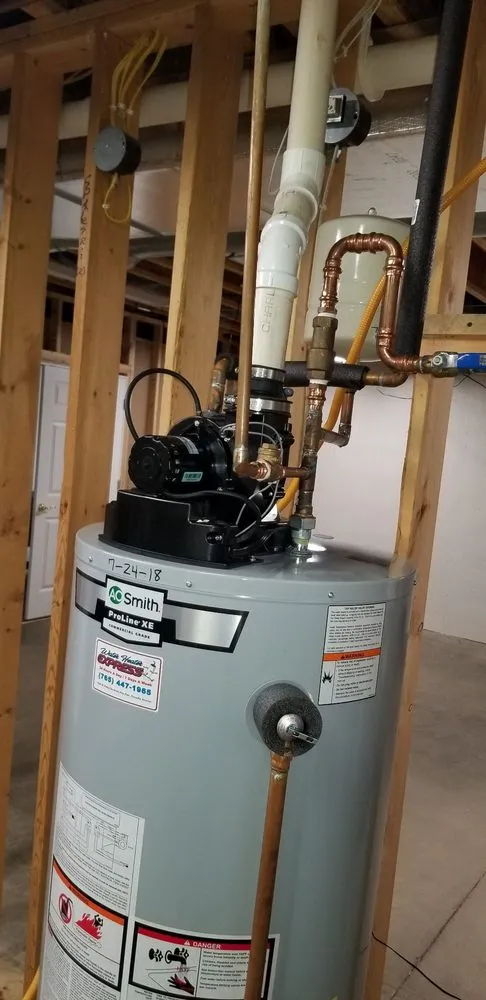 Slide of Water Heater Express