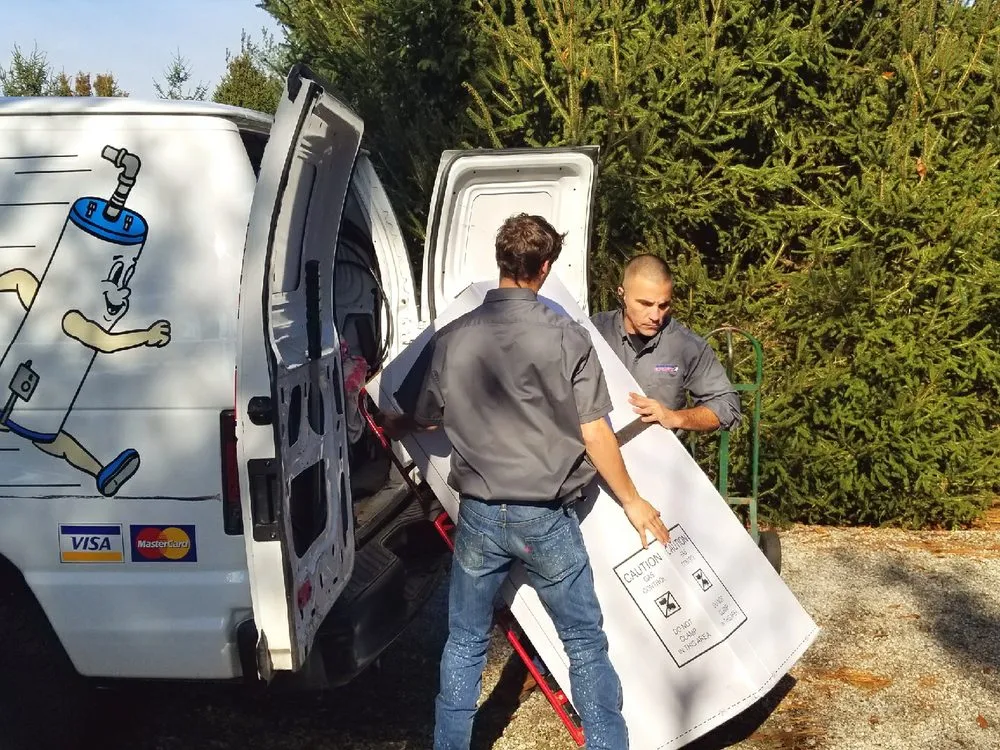 Slide of Water Heater Express