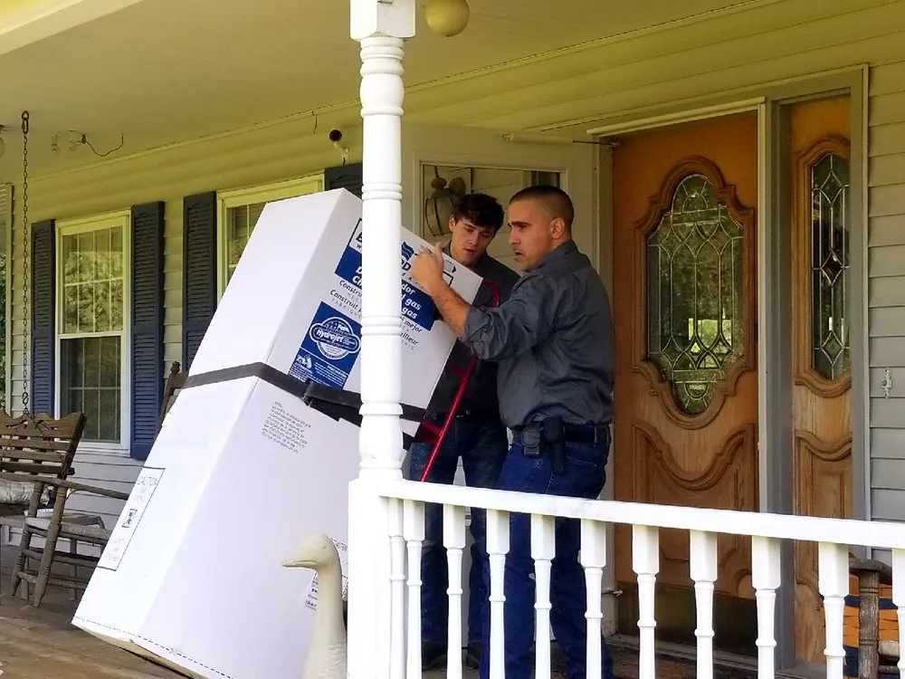 Slide of Water Heater Express