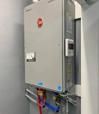 Slide of Water Heater Galena Park