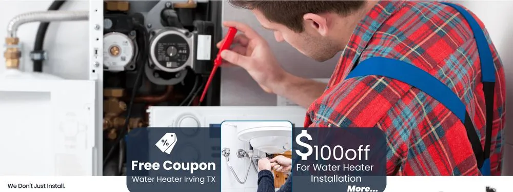 Slide of Water Heater Irving TX