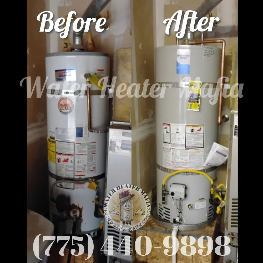 Slide of Water Heater Mafia