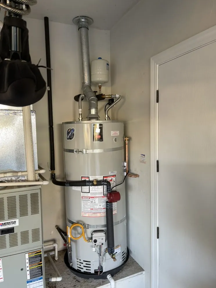 Slide of Water Heater Man