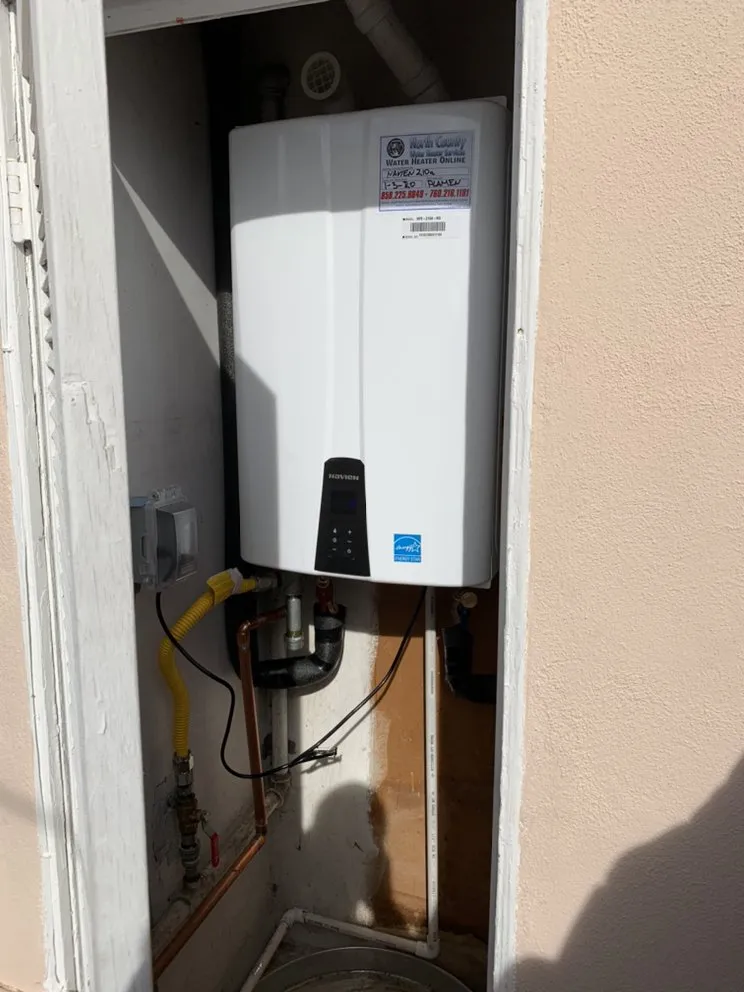 Slide of Water Heater Online