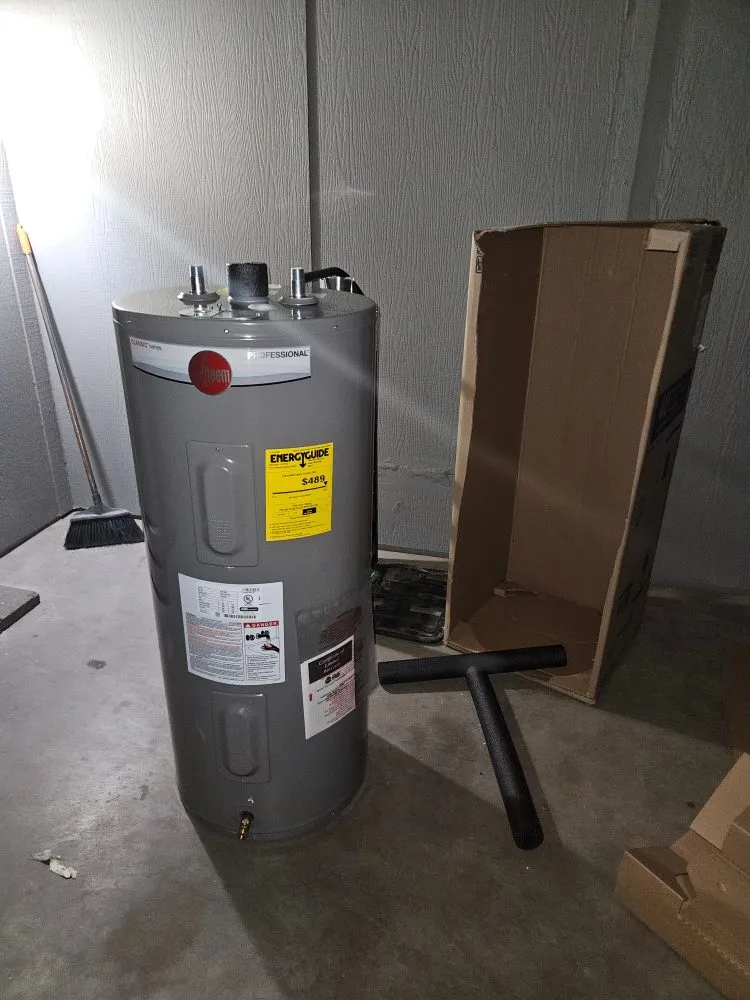 Slide of Water Heater Peter