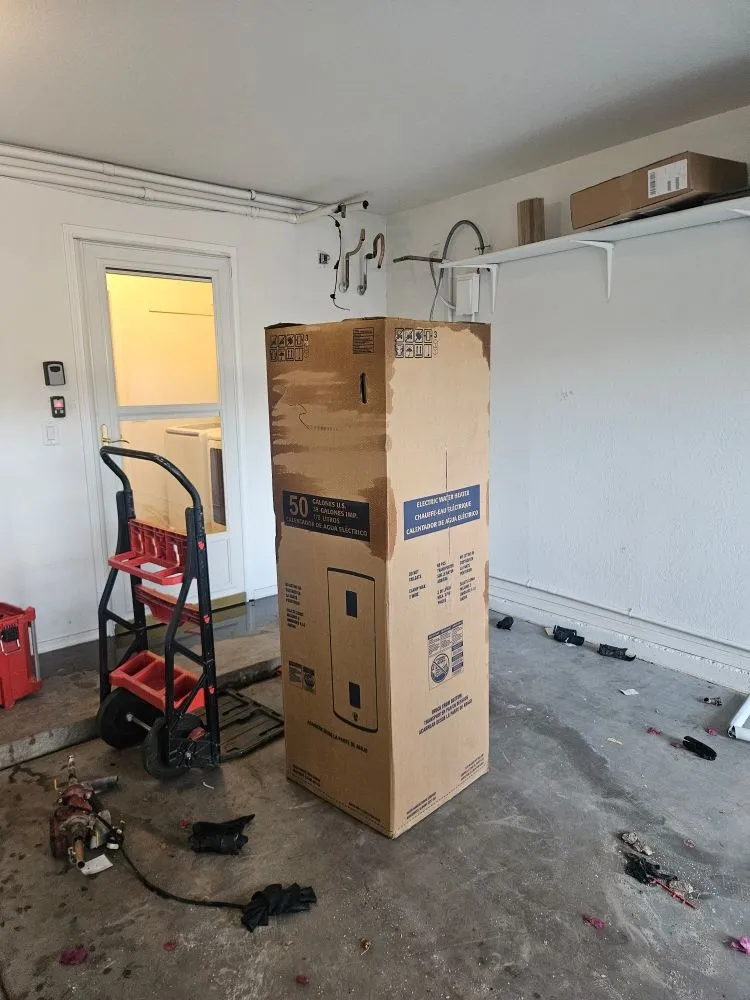 Slide of Water Heater Peter