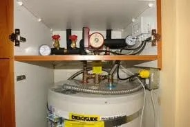 Slide of Water Heater Round Rock