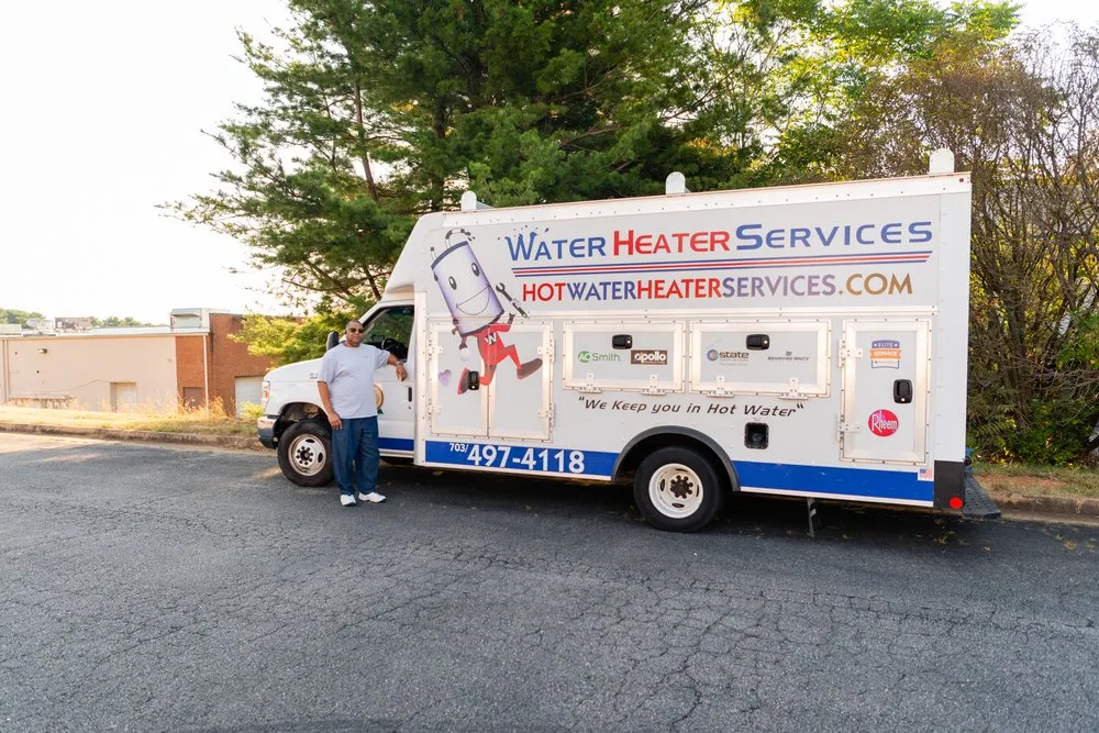 Slide of Water Heater Services
