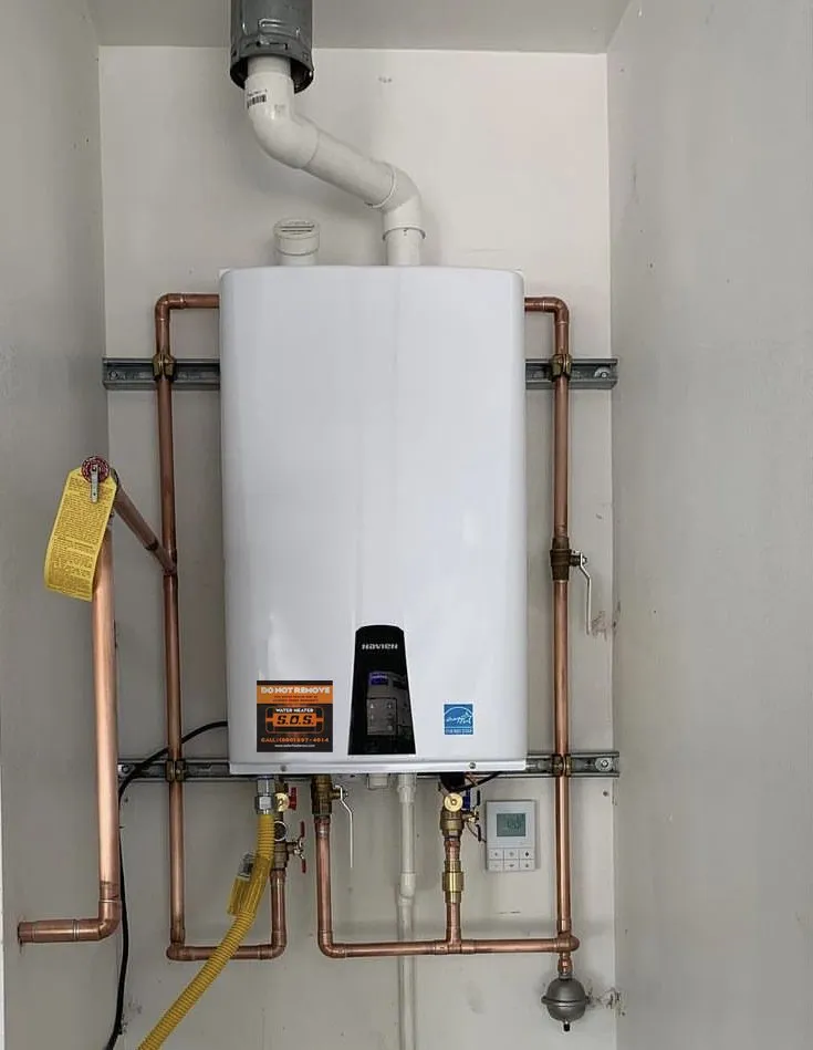 Slide of Water Heater SOS