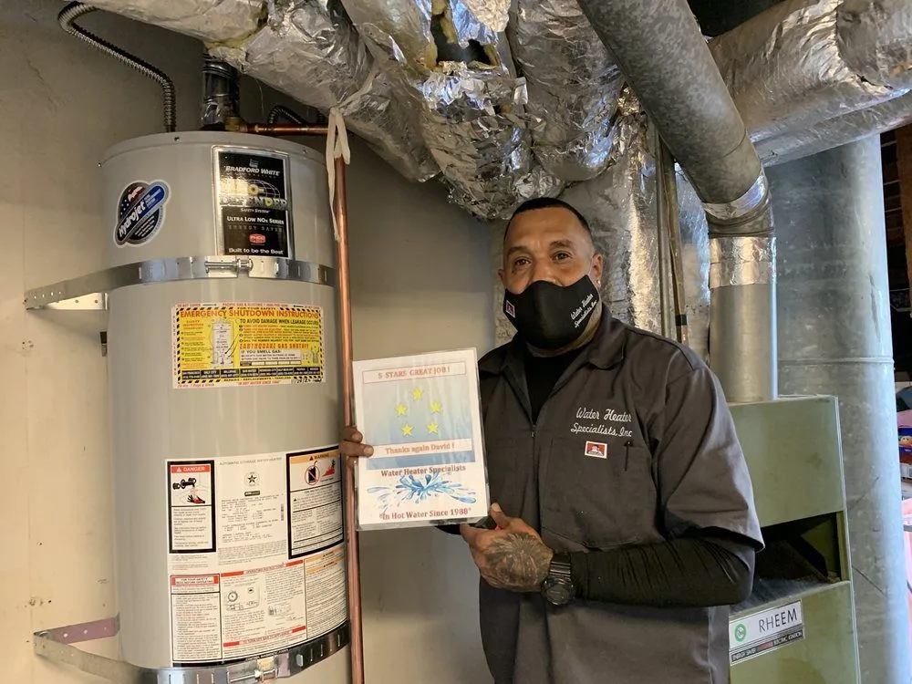 Slide of Water Heater Specialists