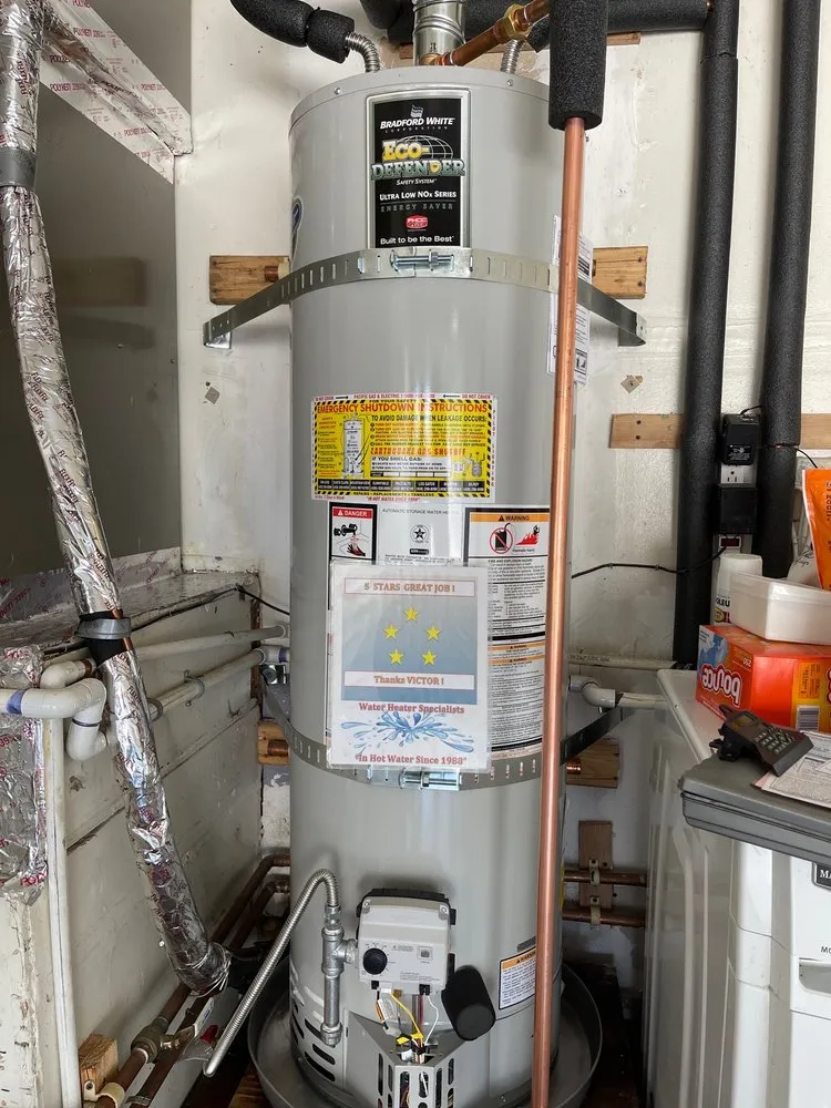 Slide of Water Heater Specialists