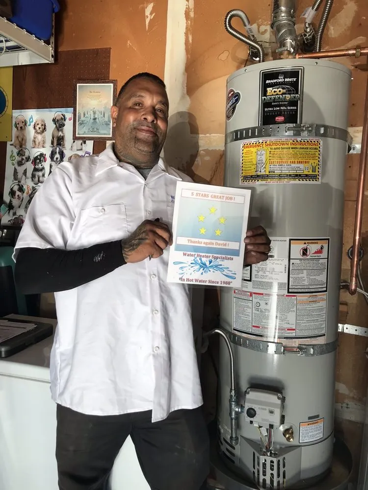 Slide of Water Heater Specialists