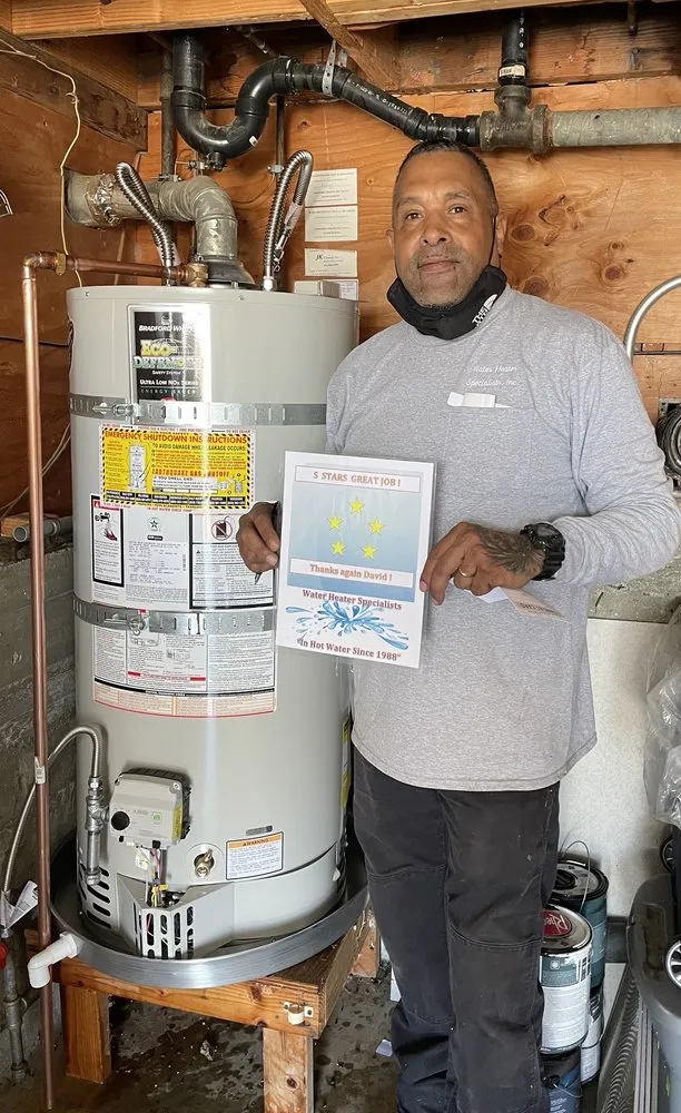 Slide of Water Heater Specialists
