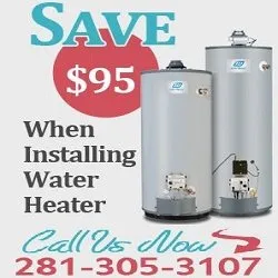 Slide of Water Heater Stafford TX
