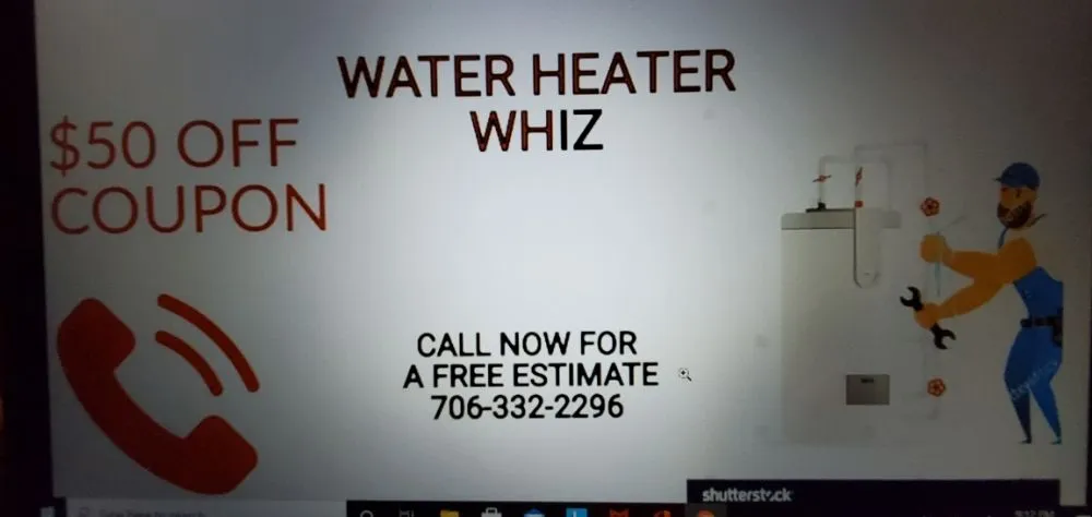Slide of Water Heater Whiz