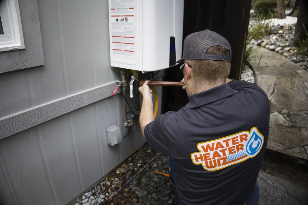 Slide of Water Heater Wiz