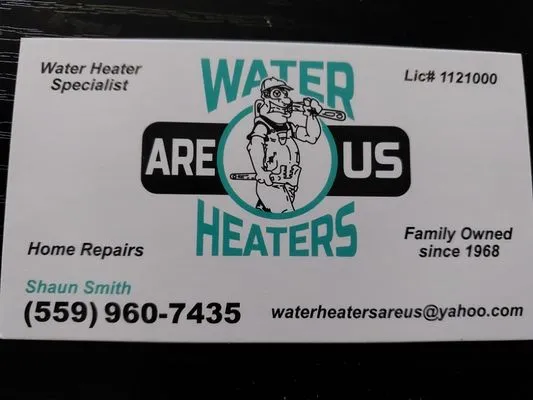 Water Heaters Are Us Logo