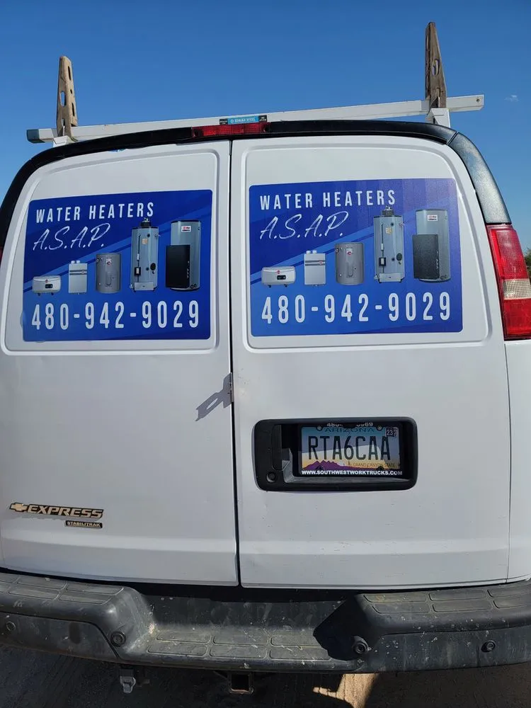 Slide of Water Heaters ASAP