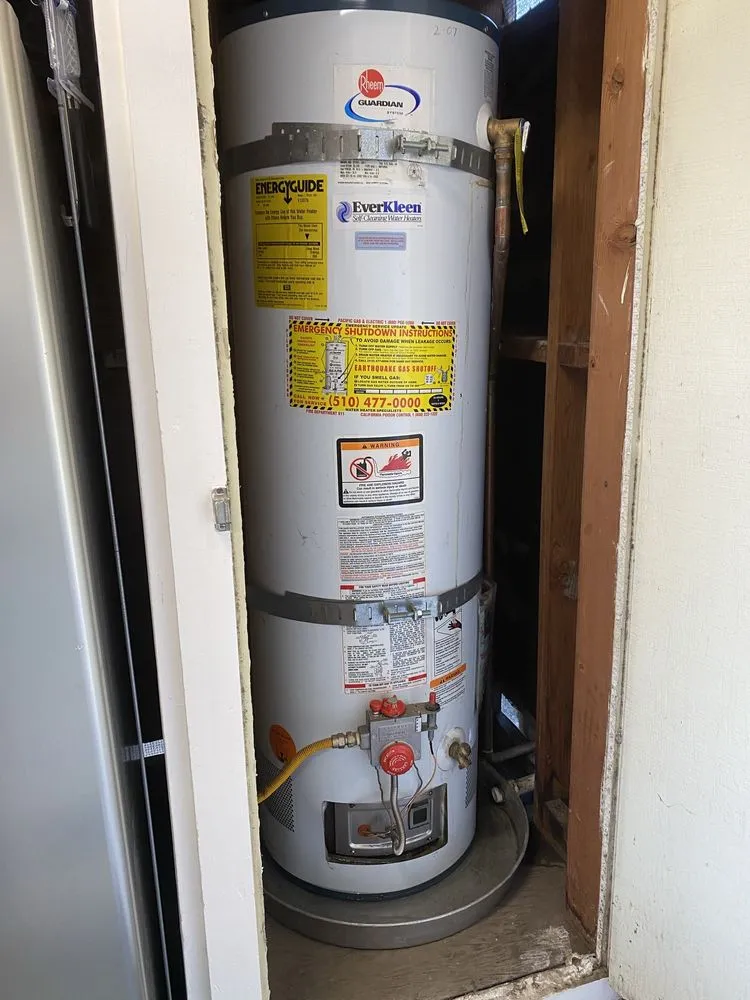 Slide of Water Heaters for Less