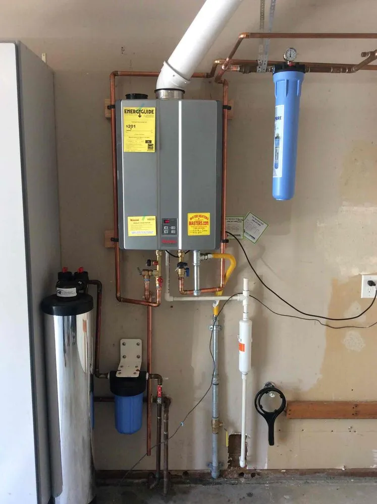 Slide of Water Heaters Masters