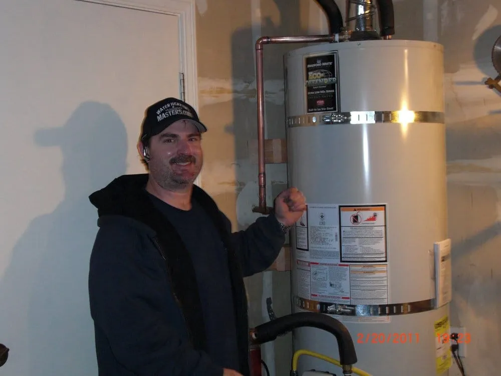 Slide of Water Heaters Masters