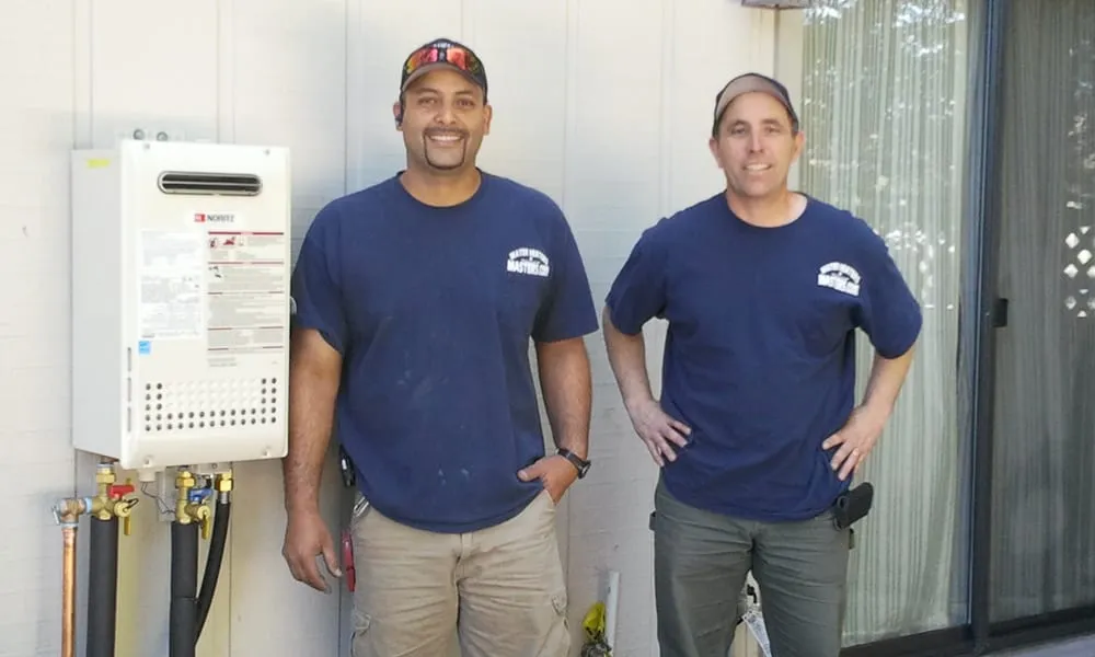 Slide of Water Heaters Masters