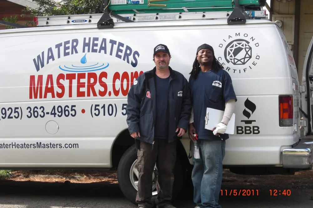 Slide of Water Heaters Masters