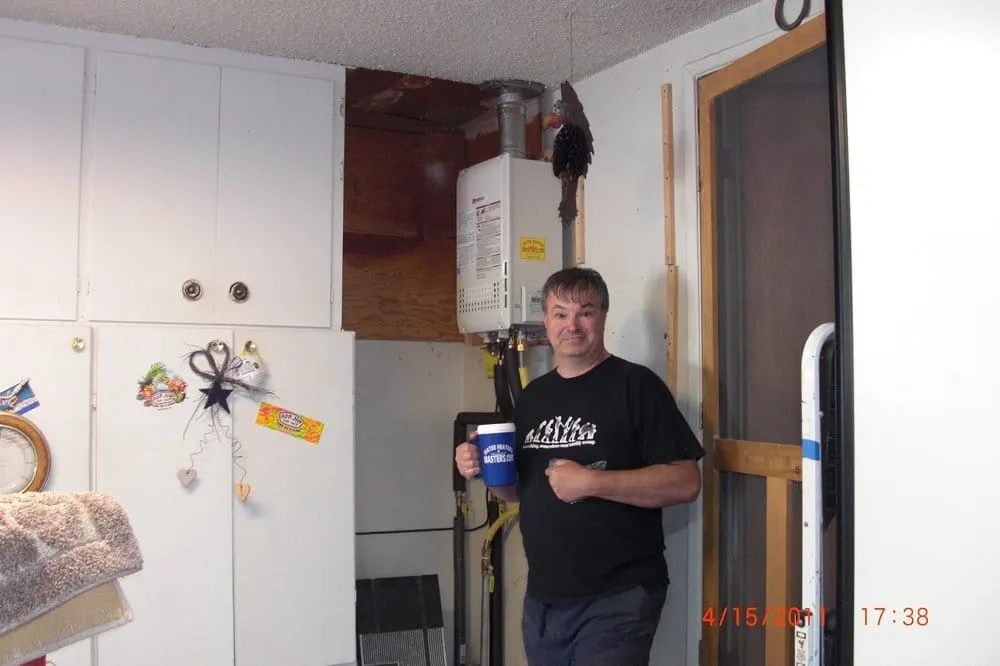 Slide of Water Heaters Masters