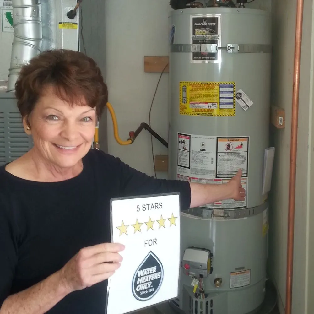 Slide of Water Heaters Only