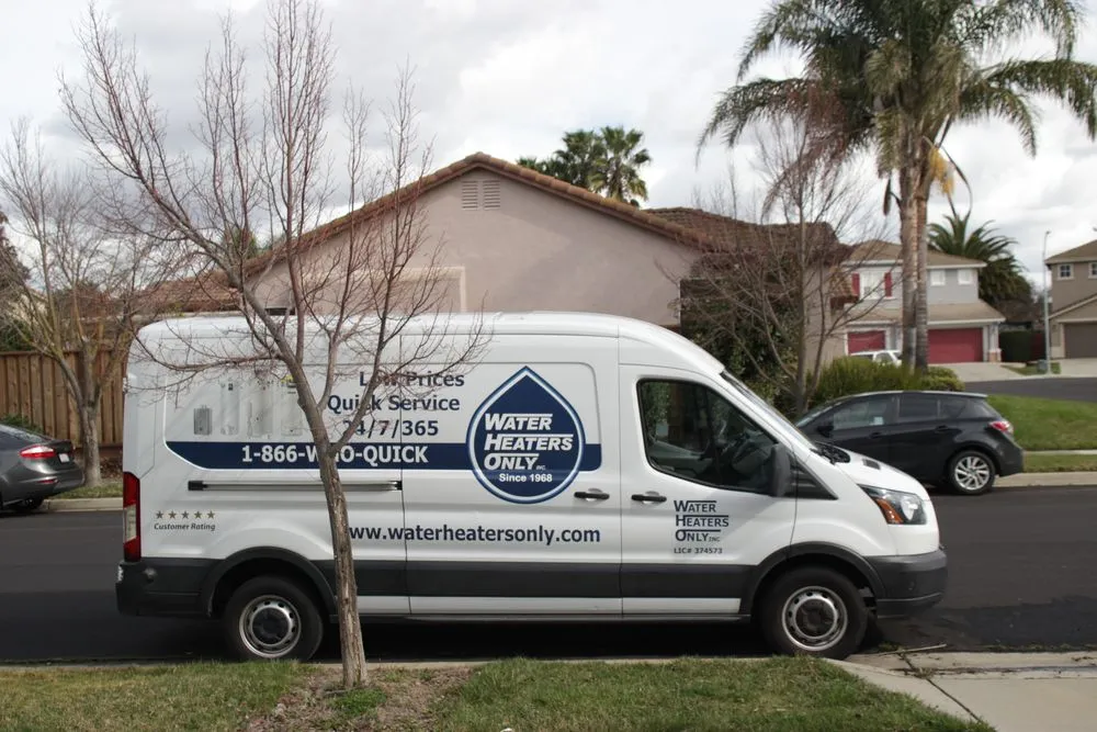 Slide of Water Heaters Only