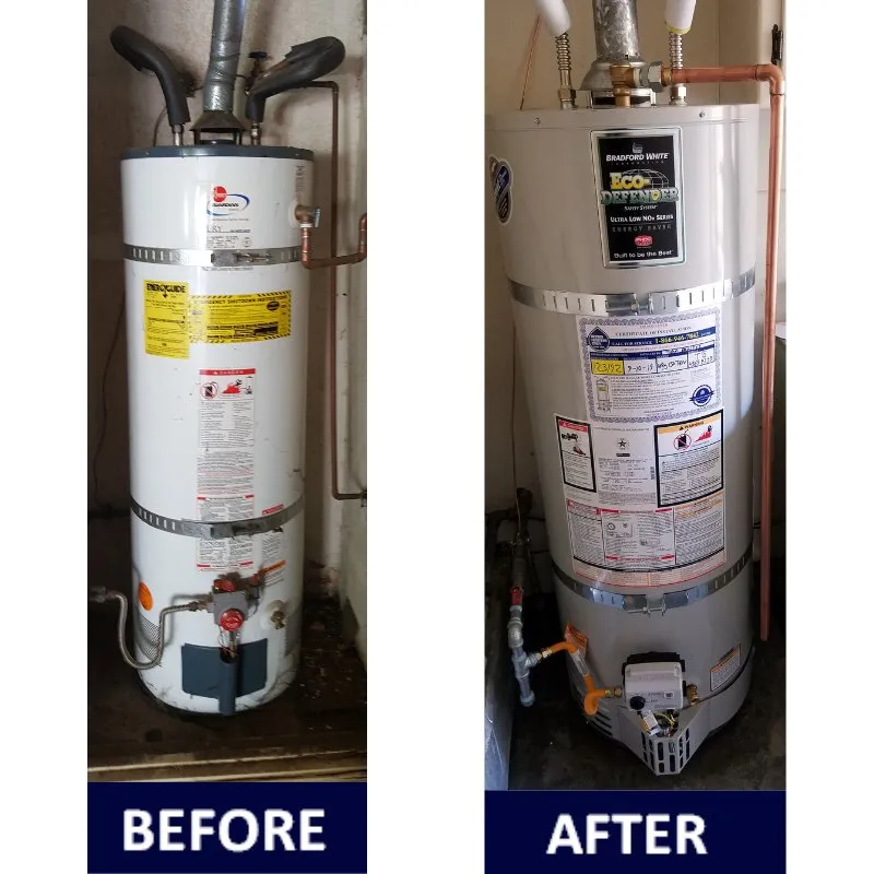 Slide of Water Heaters Only