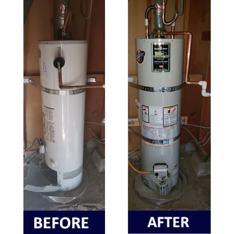 Slide of Water Heaters Only