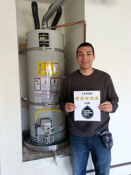 Slide of Water Heaters Only