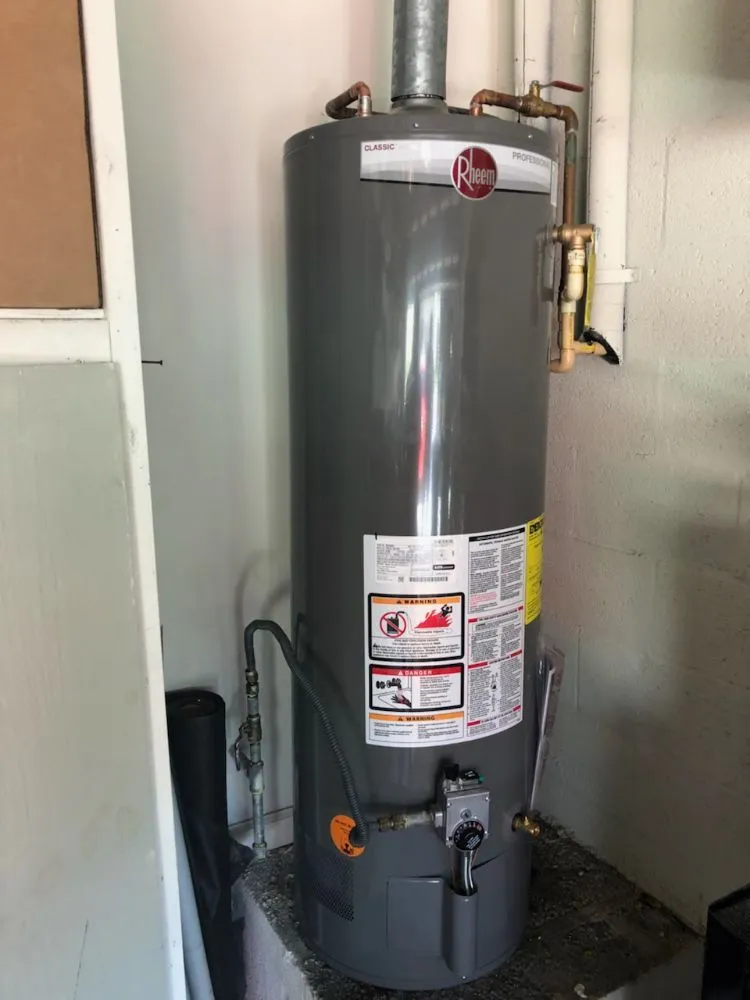Slide of Water Heaters Only
