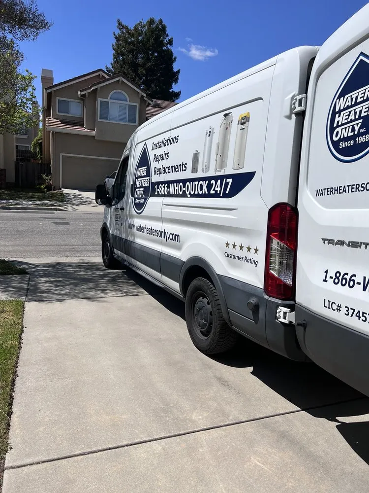 Slide of Water Heaters Only