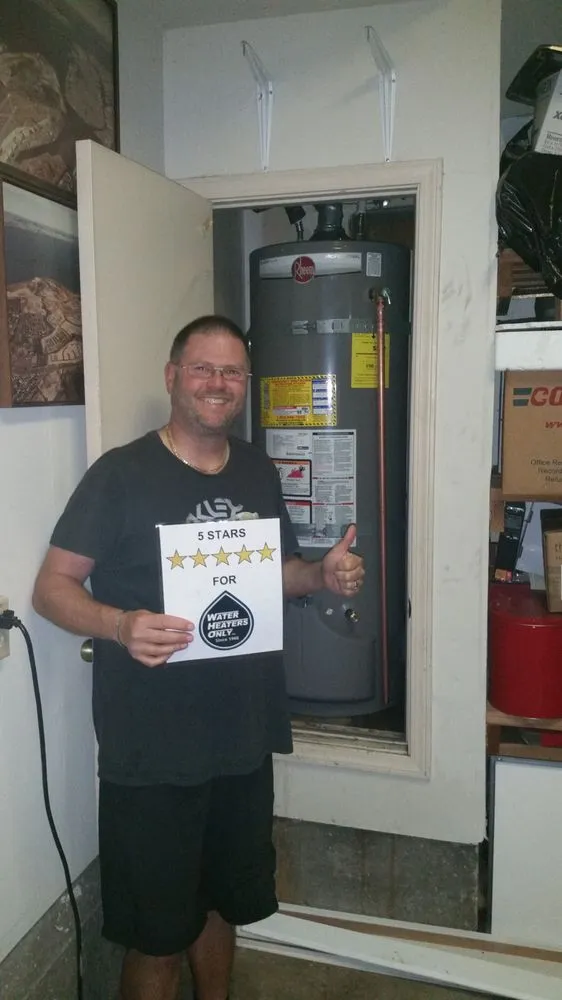 Slide of Water Heaters Only