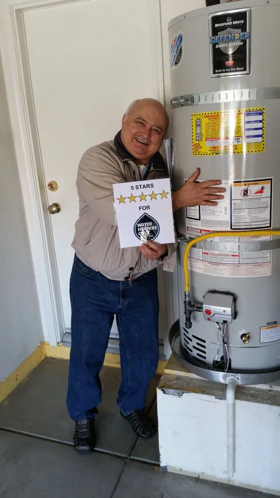 Slide of Water Heaters Only