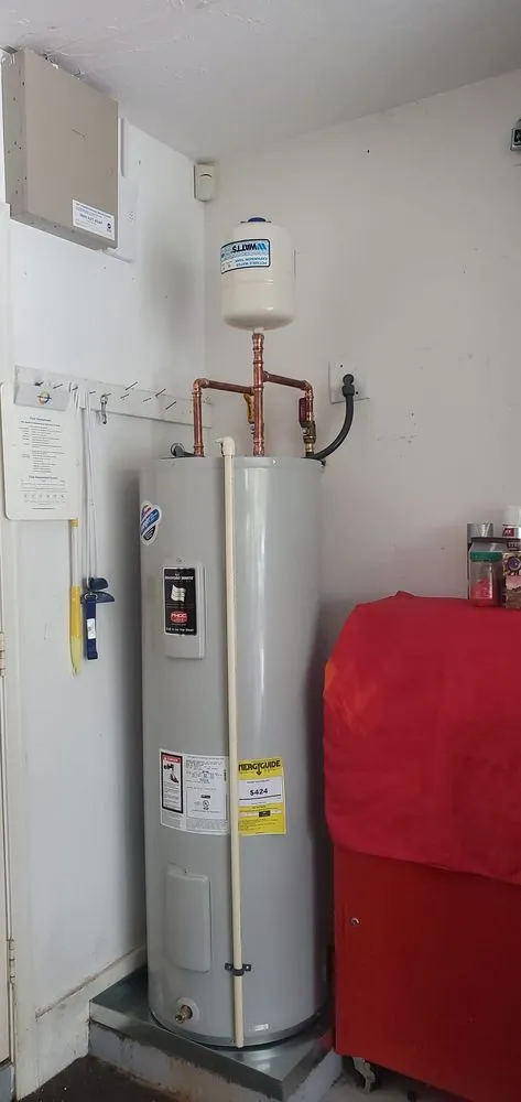 Slide of Water Heating Experts
