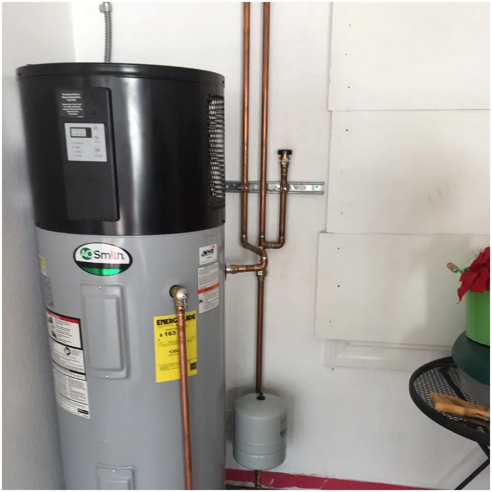 Slide of Water Heating Experts