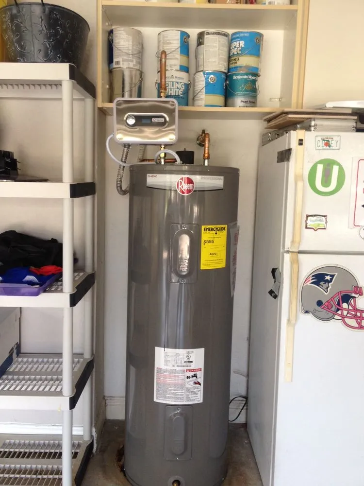 Slide of Water Heating Experts