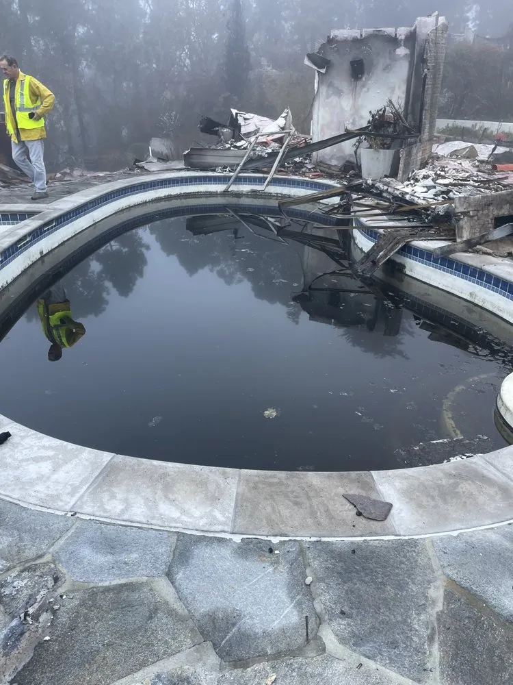 Slide of Water In Motion