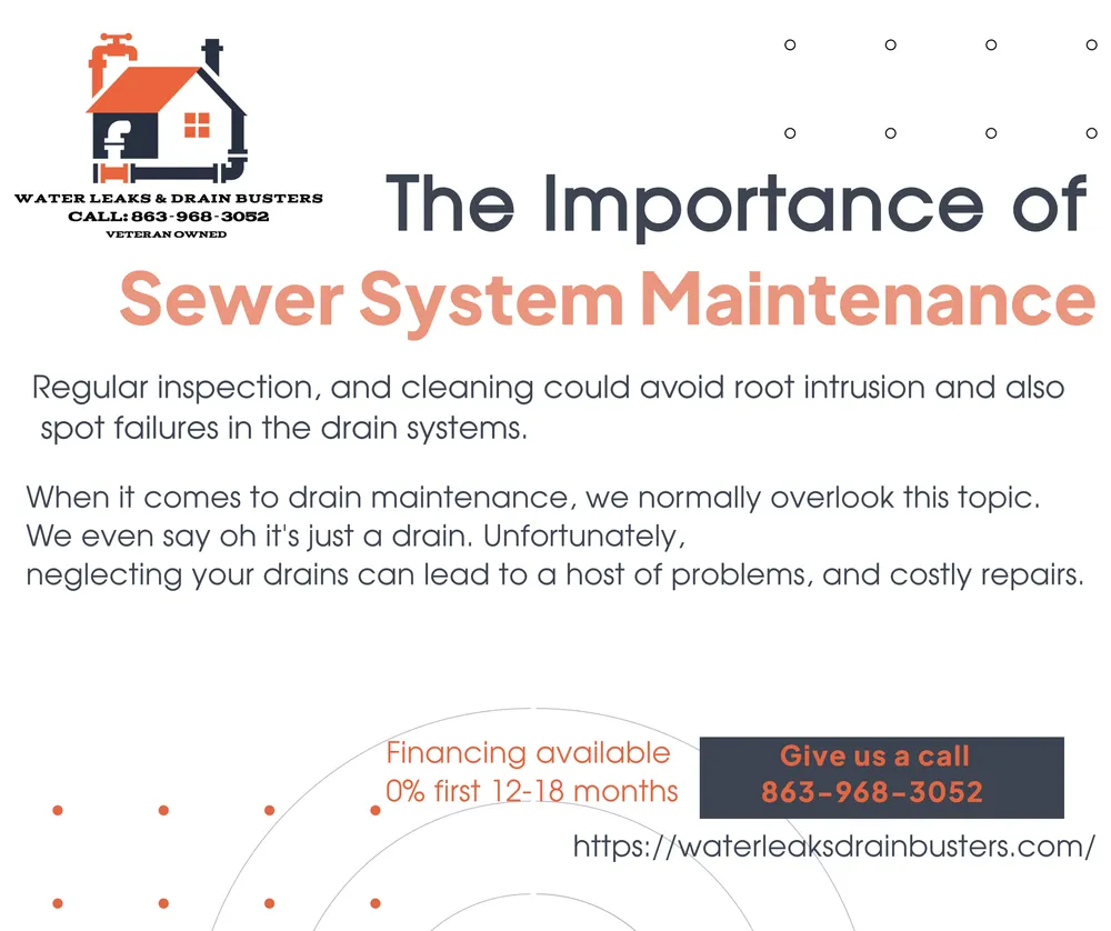 Slide of Water Leak & Drain Busters