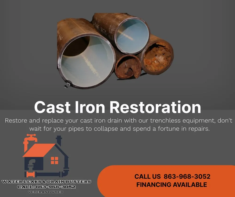 Slide of Water Leak & Drain Busters