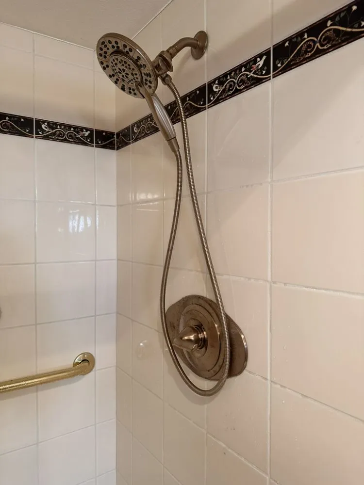 Slide of Water Line Plumbing