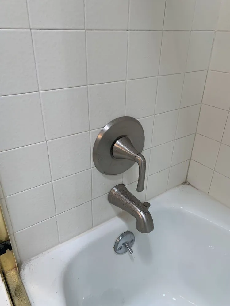 Slide of Water Line Plumbing