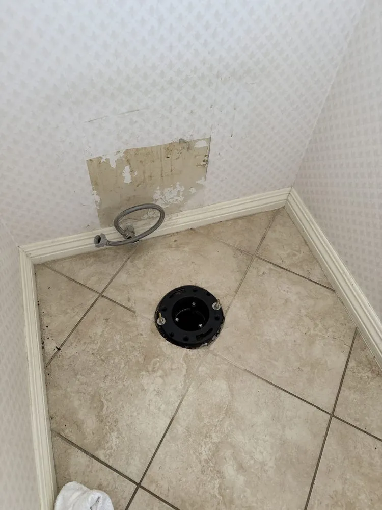 Slide of Water Line Plumbing