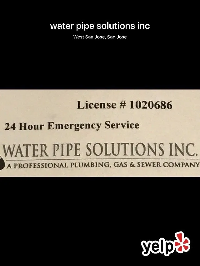Slide of Water Pipe Solutions