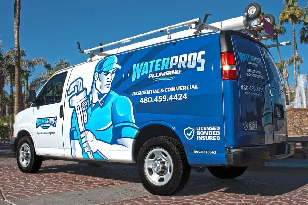 Slide of Water Pros Plumbing
