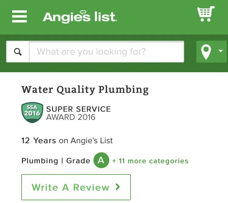 Slide of Water Quality Plumbing