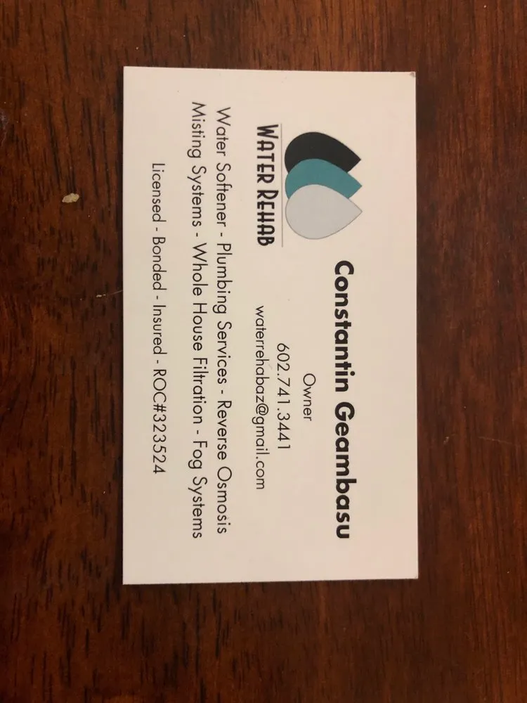 Slide of Water Rehab